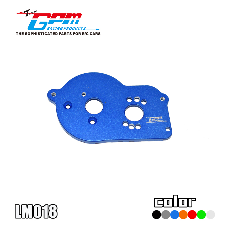ALUMINUM MOTOR MOUNT PLATE WITH HEAT SINK FINS LM018FOR LOSI 1/18 Mini-T 2.0 2WD Stadium Truck